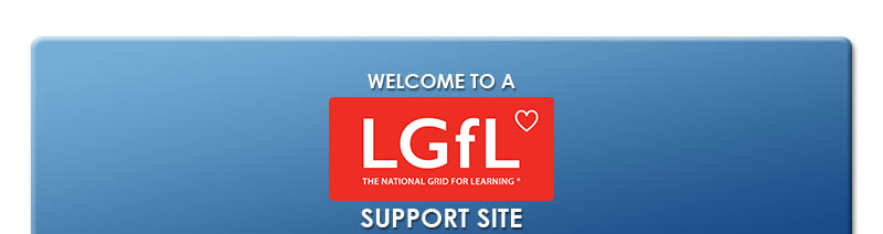 Welcome to the LGfL support site